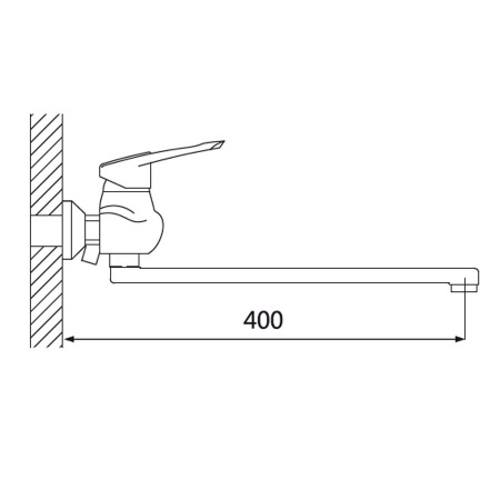 Смеситель для ванны с душем Oute T08 T0863 фото