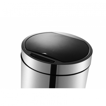 Сенсорное мусорное ведро для ванной WeltWasser WW MARE MT 9L матовая сталь фото