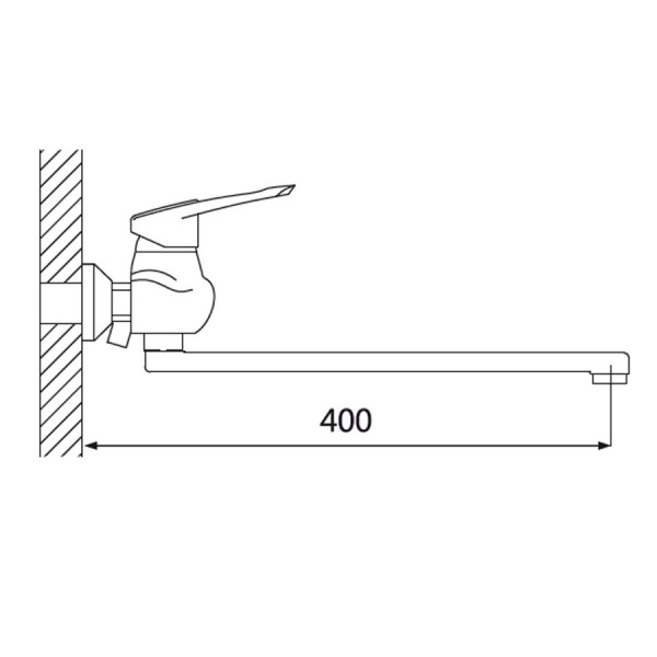 Смеситель для ванны с душем Oute T08 T0863 фото