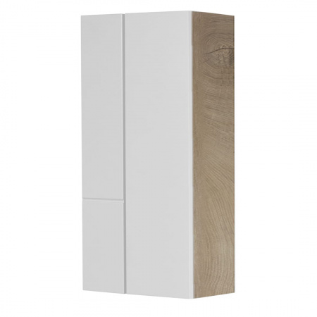 Полуколонна Акватон Мишель 1A243903MIX40 эндгрейн/белый фото