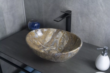 Накладная раковина GID Mnc138T 41x34 фото