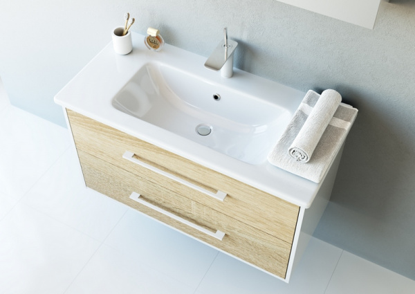 Тумба с раковиной Aqwella 5 Stars Miami 100 Mai.01.10 фото