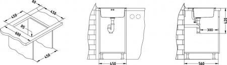 Мойка для кухни Alveus Basic 130 фото