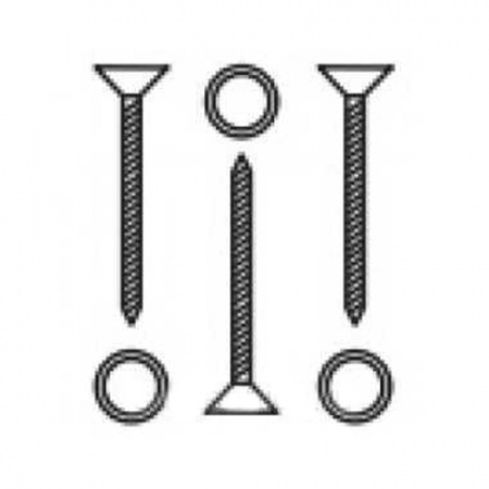 Крепеж вертикальный для напольных унитазов/биде Althea Ceramica 520.A фото