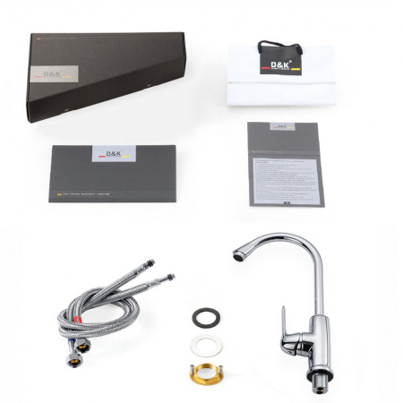 Смеситель для кухни D&K Ambrosius Rhein DA1342401 фото