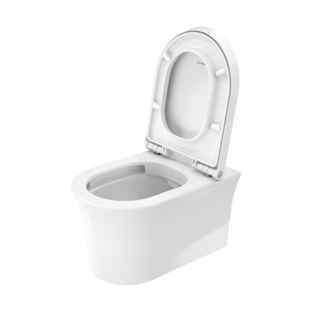 Подвесной унитаз безободковый Duravit White Tulip 2576092000 фото