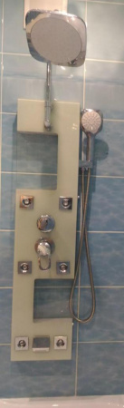 Душевая гидромассажная панель River 11 бежевая фото