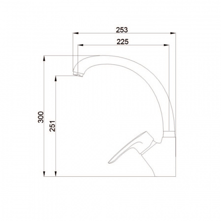 Смеситель для кухни Raiber Zenos R1102 фото
