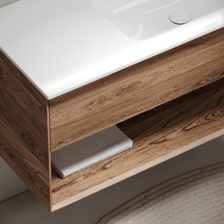 Тумба под раковину Sancos Marmi 1.0 MR1.0100RECH дуб чарльстон фото