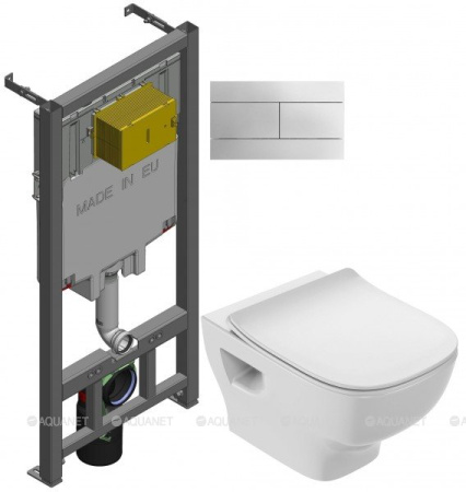 Унитаз c инсталляцией Jacob Delafon Struktura compact E21747RU-00 фото