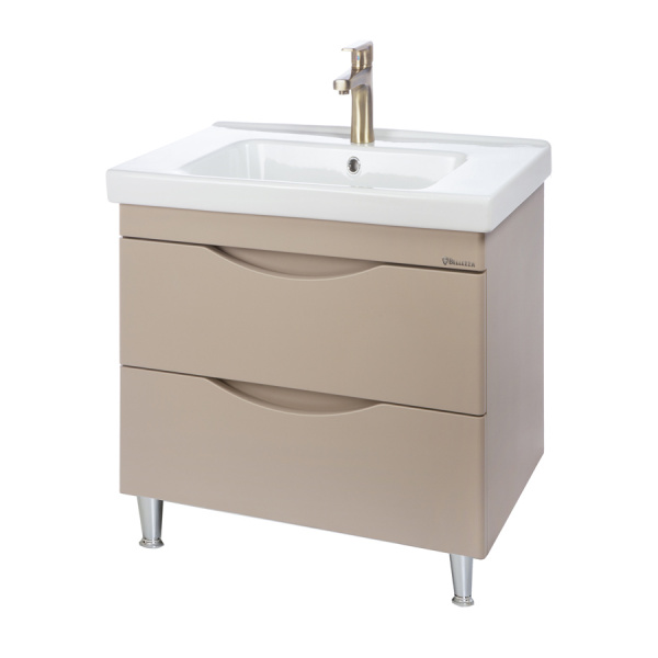 Тумба под раковину напольная Bellezza Санриса-80 капучино фото