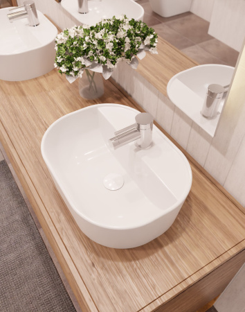 Раковина накладная AQUAme AQM5002 505x385x120 фото