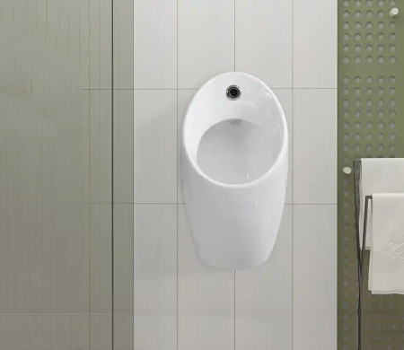 Писсуар сенсорный CeramaLux X560P слив в стену фото