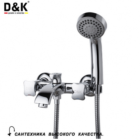 Смеситель для ванны с душем D&K Hessen Grimm DA1383201 фото