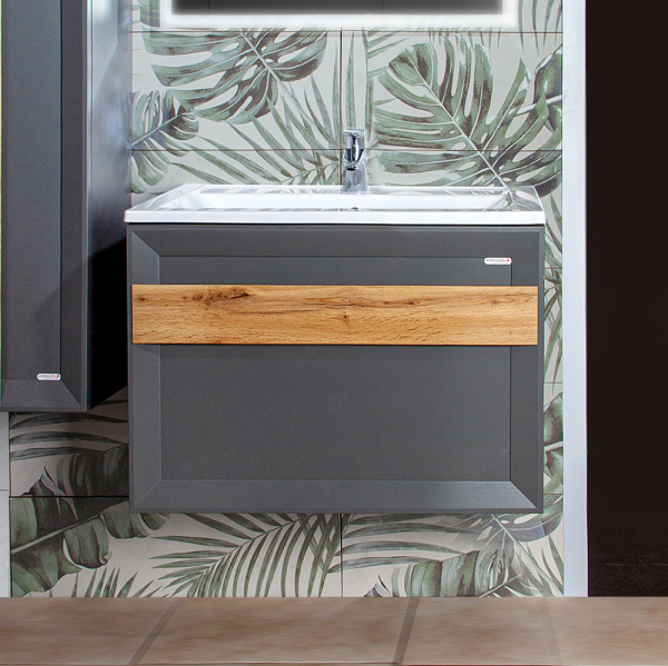 Тумба с раковиной Бриклаер Берлин 70 4627125416149 фото