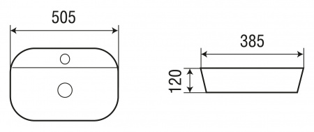 Накладная раковина WeltWassaer Elbach ELBACH 2202 K509 фото