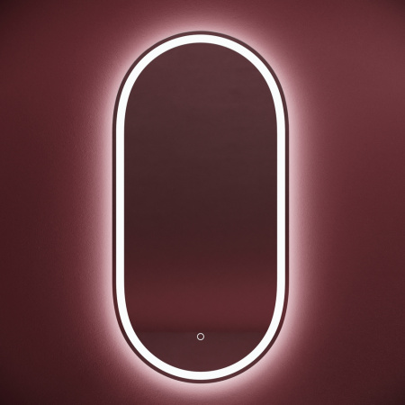 Зеркало с подсветкой Sancos Oval OV45F 45x90 фото