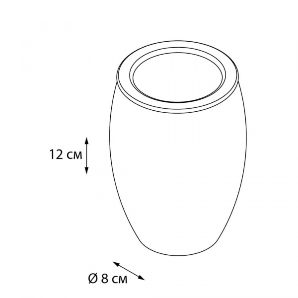 Стакан для зубных щеток Fixsen Snow FX-260-3 фото