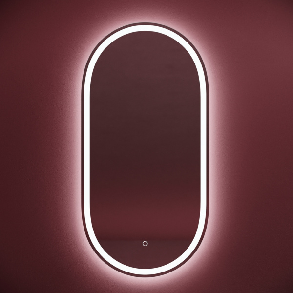 Зеркало с подсветкой Sancos Oval OV45F 45x90 фото