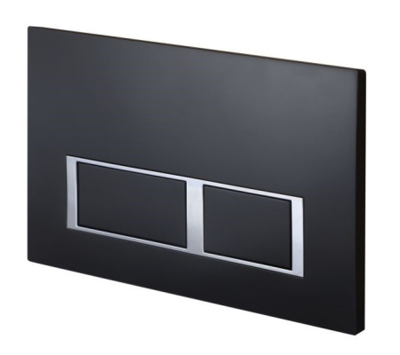 Клавиша смыва Esbano ESINPRK12MB черная матовая фото