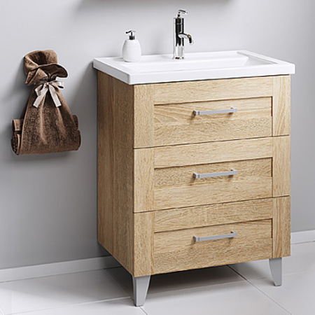 Тумба с раковиной Aqwella Фостер 80 FOS01083DS фото