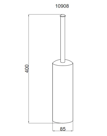Ершик для унитаза Boheme Murano 10908-B фото