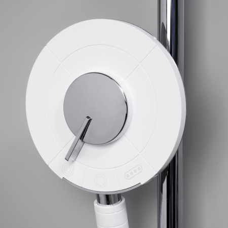 Душевая система (стойка) WasserKRAFT A185.067.058.WM белая матовая фото