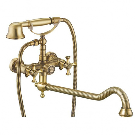 Смеситель для ванны с душем Zorg Antic A 7001WDN-BR фото