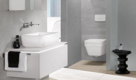 Унитаз подвесной Villeroy & Boch Architectura 5685HR01 с сиденьем soft close фото