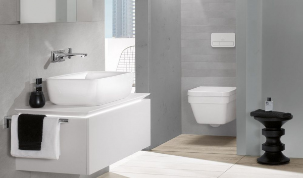 Унитаз подвесной Villeroy & Boch Architectura 5685HR01 с сиденьем soft close фото