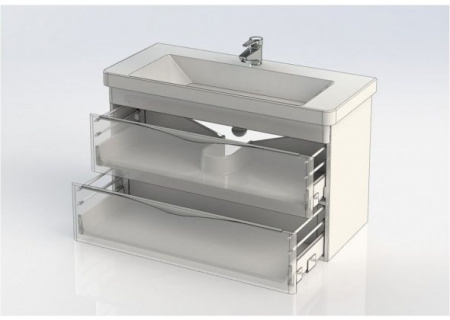 Тумба с раковиной Aquanet Орлеан 105 00213059 фото