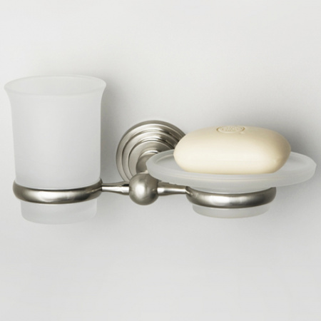 Держатель стакана и мыльницы WasserKRAFT Ammer К-7026 фото