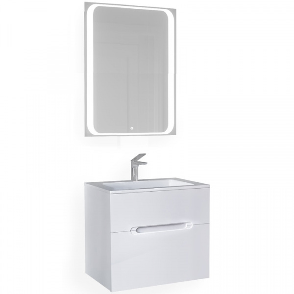 Зеркало с подсветкой Jorno Modul Mоl.02.60/W 60 см фото