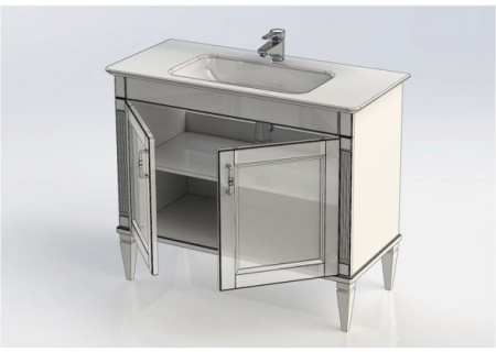 Тумба с раковиной Aquanet Селена 105 00233695 фото