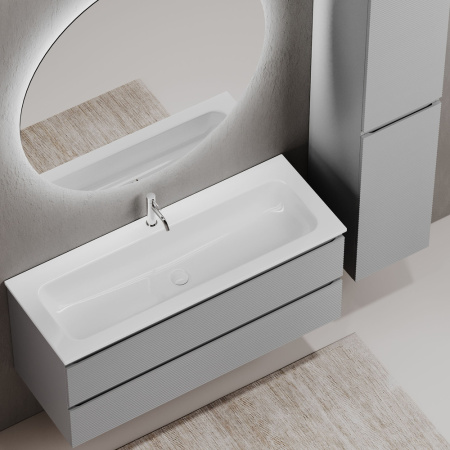 Тумба под раковину Sancos Folk FL120ES Ergraut soft фото