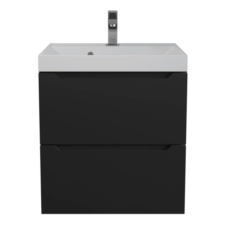 Тумба под раковину Uperwood Tanos 50 2930205148 черная матовая фото