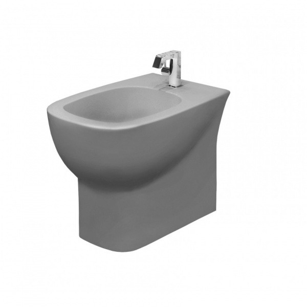 Биде напольное Sanita luxe Infinity INFSLBI25 серый матовый фото