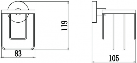 Держатель для освежителя воздуха Savol 87 S-008733 фото