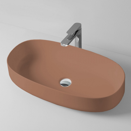 Раковина Artceram Cognac COL005 40 00 68x35 tortora фото