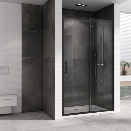 Душевая дверь ABBER Schwarzer Diamant AG30120B5 120 см фото