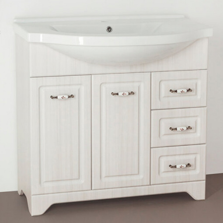 Тумба под раковину Style Line Олеандр 2-90 пастель фото