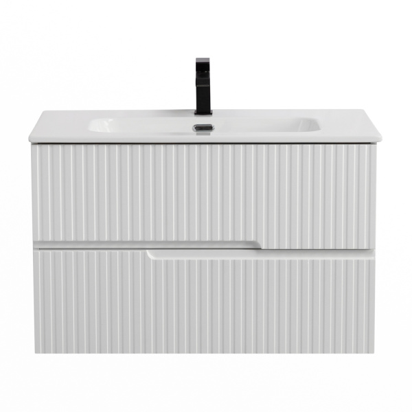 Тумба под раковину Cezares Duet 90 DUET-N-900-2C-SO-BL 90 см, Bianco Lucido фото