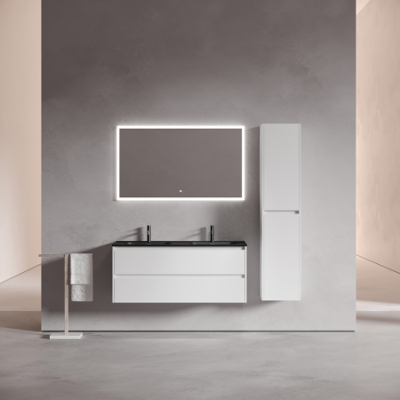 Тумба под раковину Sancos Libra LB120-2W белая фото