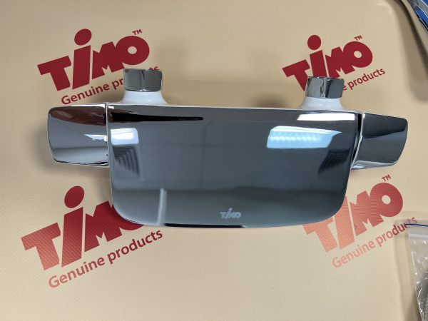 Смеситель для ванны с душем Timo Helmi 4024/00-16Y хром/белый фото