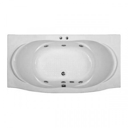 Ванна акриловая с гидромассажем Bas Фиеста 194х100 фото
