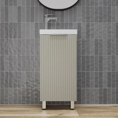 Тумба напольная Style Line Соло ЛС-00002430 санд серая галька фото