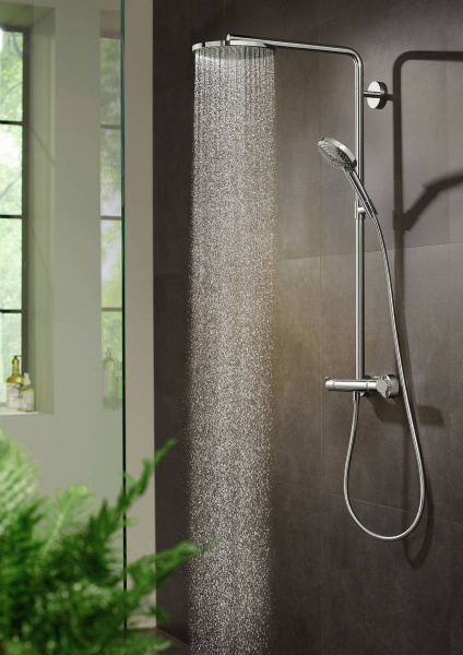 Душевая система (стойка) Hansgrohe Raindance Select S Showerpipe 240 1jet 27633000 фото