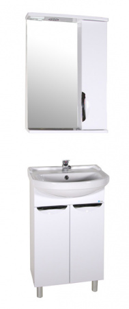 Зеркало-шкаф АСБ Мебель Мессина 50 9885 фото