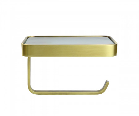 Держатель для туалетной бумаги с полочкой Bronze de Luxe 1760 10513 фото