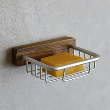 Мыльница настенная Bronze de Luxe Forest 10703C хром матовый фото